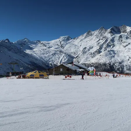 Daire Ferienhaus Alpenperle Saas300 Saas-Balen